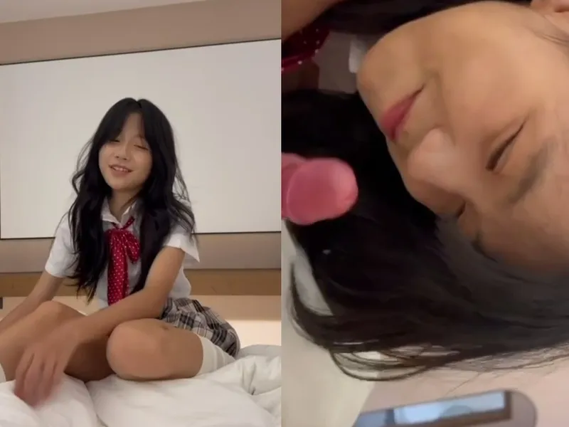 Em loli dễ thương mút cục thịt biến em thành con đào dam dang p1